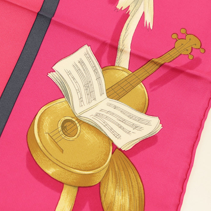 アガサ!]HERMES バレリーナと楽器のイラスト スカーフ 楽天市場】【未