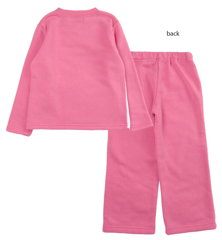 楽天市場】ハローキティ 裏起毛 蓄光 パジャマ 上下セットアップ