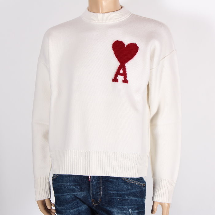 楽天市場】アミ パリス AMI PARIS メリノウールフェルト セーター オフ