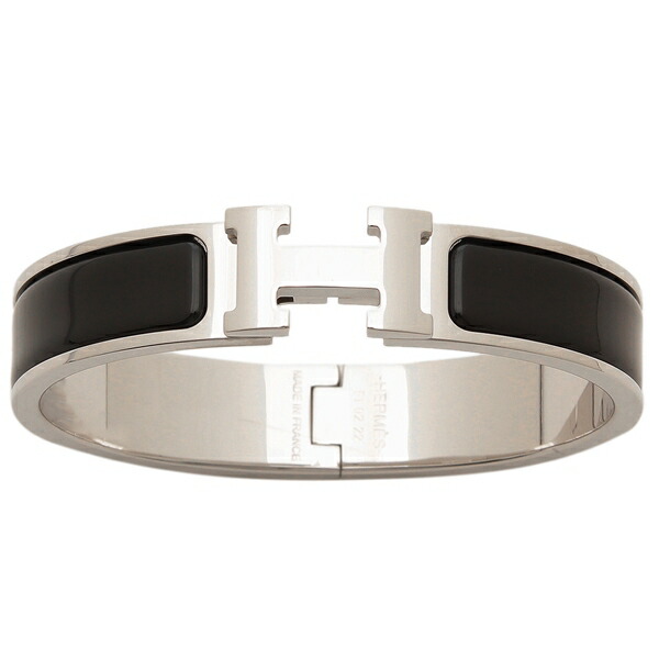 楽天市場】エルメス ブレスレット バングル クリックH ブラック