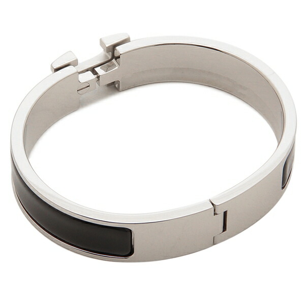 楽天市場】エルメス ブレスレット バングル クリックH ブラック