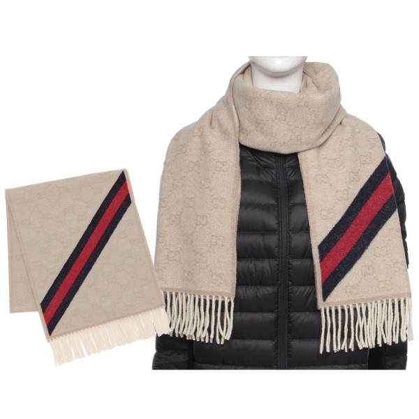 楽天市場】GUCCI スカーフ マフラー ストール メンズ グッチ 570603