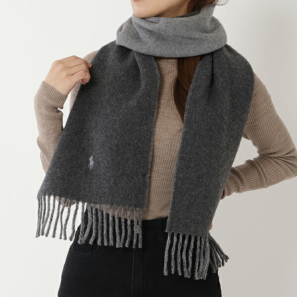 楽天市場】ポロラルフローレン マフラー リバーシブル ユニセックス