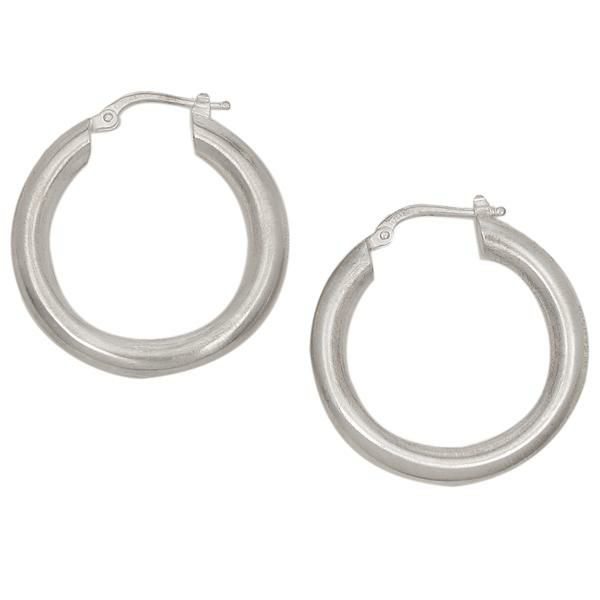 楽天市場】ジルサンダー ピアス クラシック フープピアス シルバー