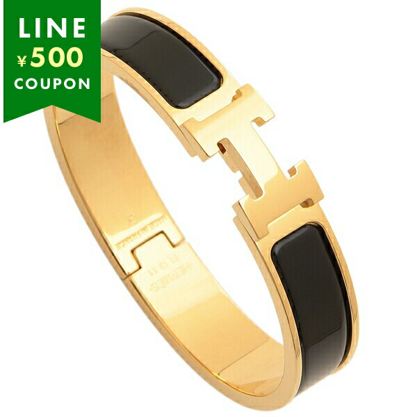 楽天市場】エルメス ブレスレット バングル クリックH ブラック