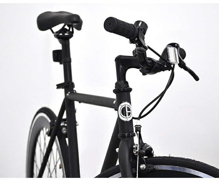 楽天市場】クロスバイク 27インチ 700c シマノ製 ピストバイク 700C