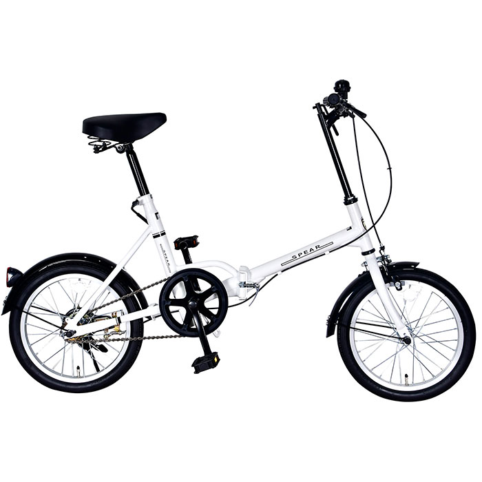 楽天市場】折りたたみ自転車 折畳み自転車 16インチ 軽量 SPEAR