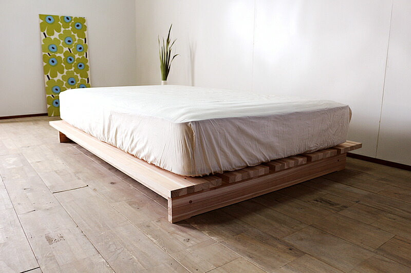 楽天市場】【国産/無垢】すのこベッド スノコベッド ダブルベッド