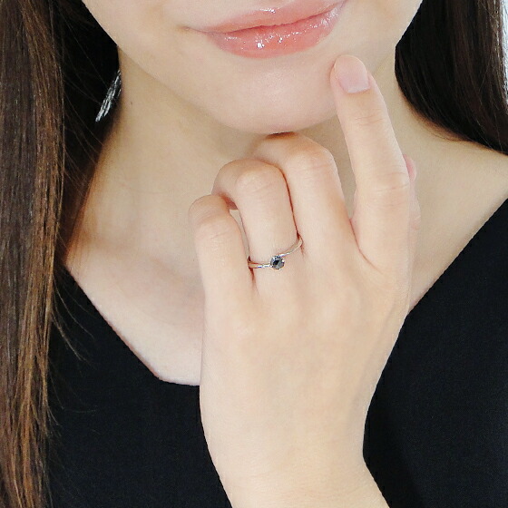 楽天市場】Pt950 ブラックダイヤモンド リング 指輪 プラチナリング