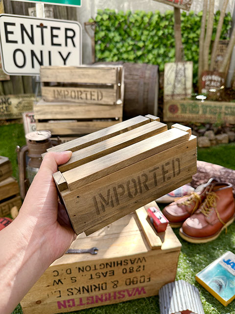 楽天市場】スカシボックス （Sサイズ） 単品 アメリカン雑貨 アメリカ