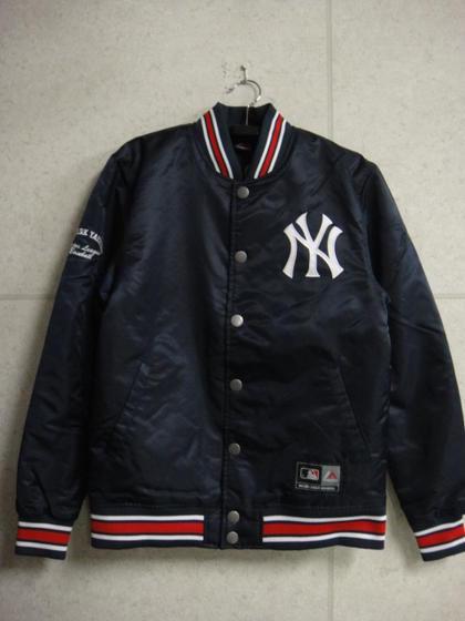 楽天市場】Majestic パデッドサテンジャケット(スタジャン