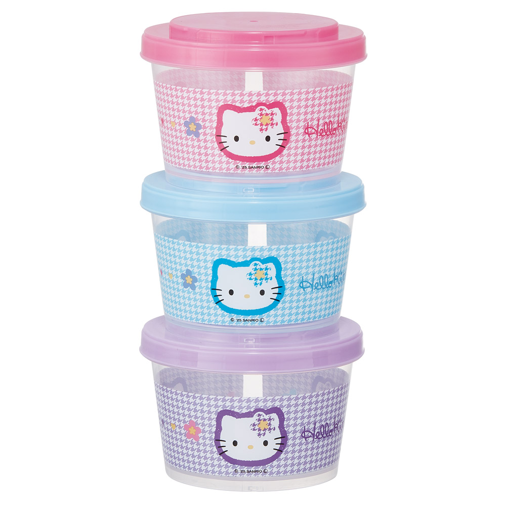 ハローキティ 食品保存容器 7個セット 【公式通販】