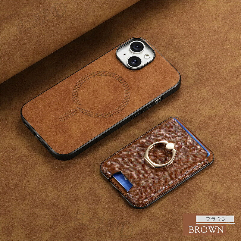 楽天市場】くるっと装着！ 2in1 MagSafeカードケース iPhone17Pro max