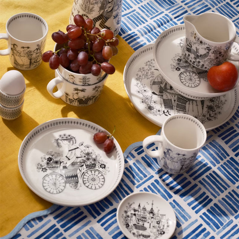 楽天市場】アラビア プレート 24cm エミリア ARABIA Emilia イッタラ