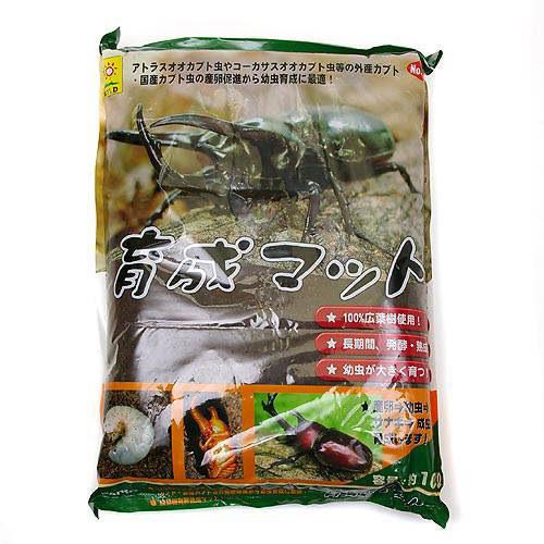 カブト虫マット40：発酵熟成竹・成虫・産卵・幼虫飼育用：100ℓ増量ℓ