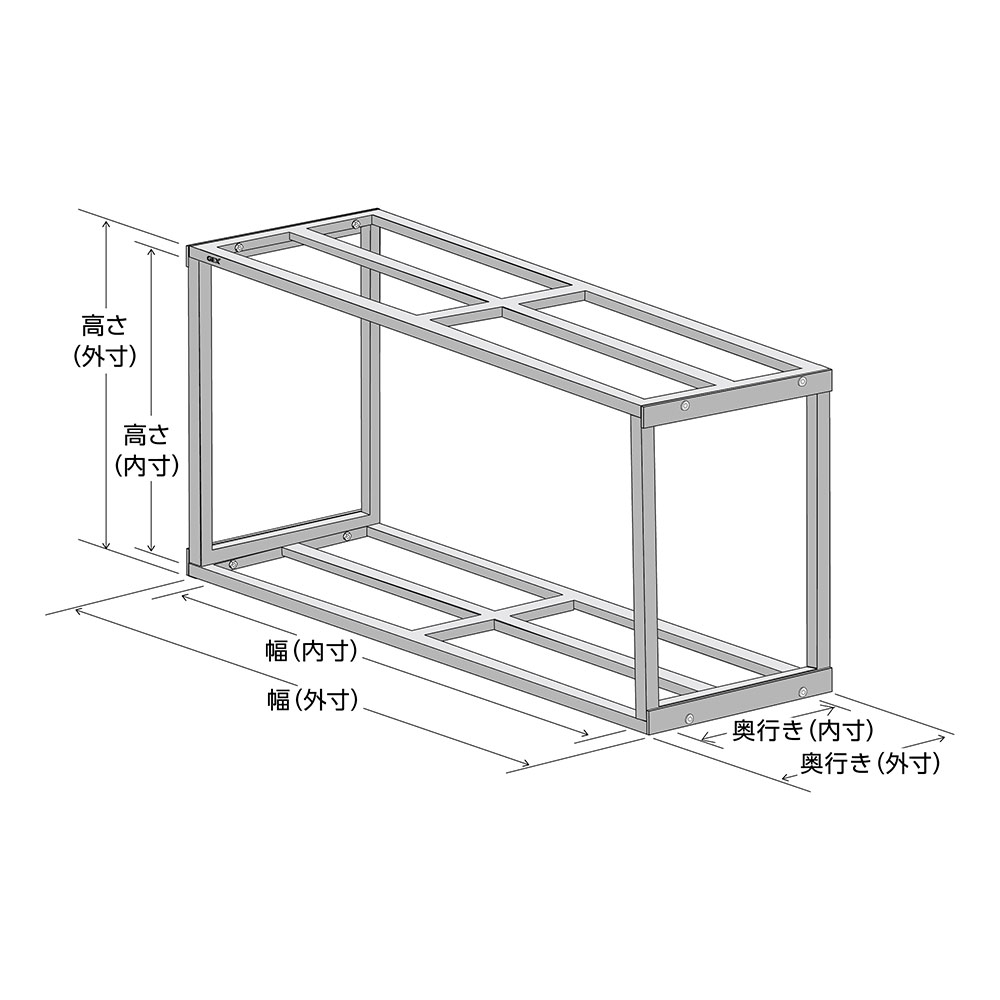 楽天市場】（大型）GEX 水槽台 アクアラックスチール 1200 BK
