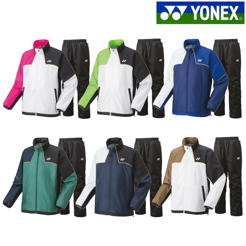 YONEX ヨネックス ユニ地付ウィンドウ オーマーシャツ・パンツセット