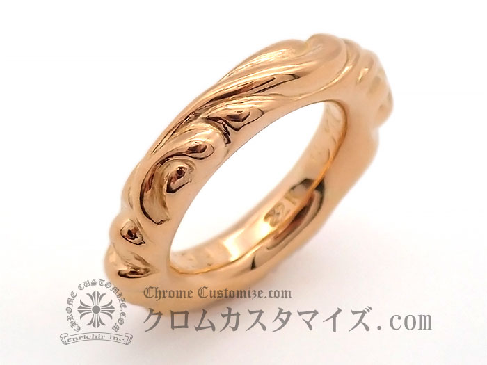 楽天市場】クロムハーツ/CHROME HEARTS スクロールバンドリング 22K