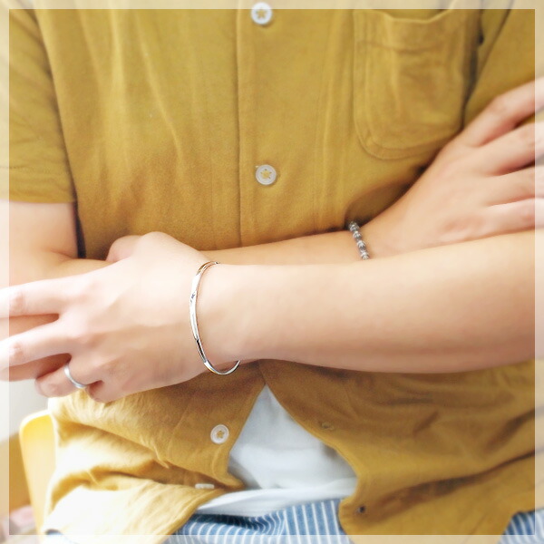 M.U.L. シルバー バングル 2点セット M.U.L. シルバー バングル 2点