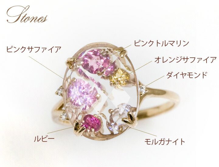 楽天市場】ピンクサファイア ピンクトルマリン ルビー モルガナイト