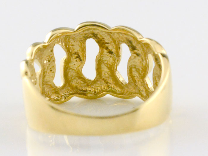 楽天市場】k18 リング 喜平リング キヘイ 18kリング イエローゴールド