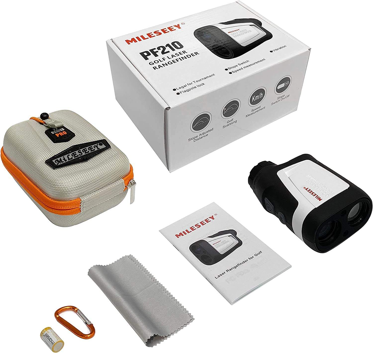 楽天市場】☆送料無料☆MiLESEEY ゴルフ 距離計 ゴルフ レーザー距離計