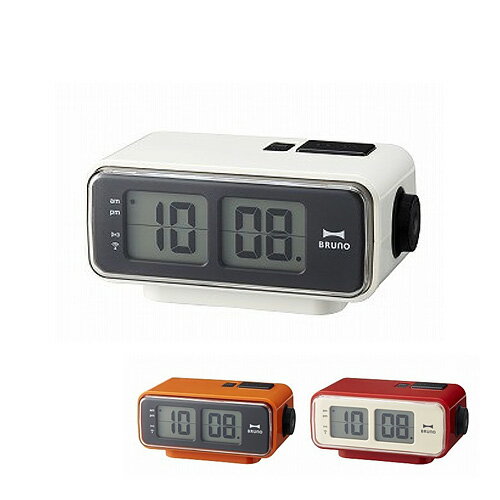 楽天市場】電波時計 LCDレトロアラームクロック S BCR003 イデア[IDEA