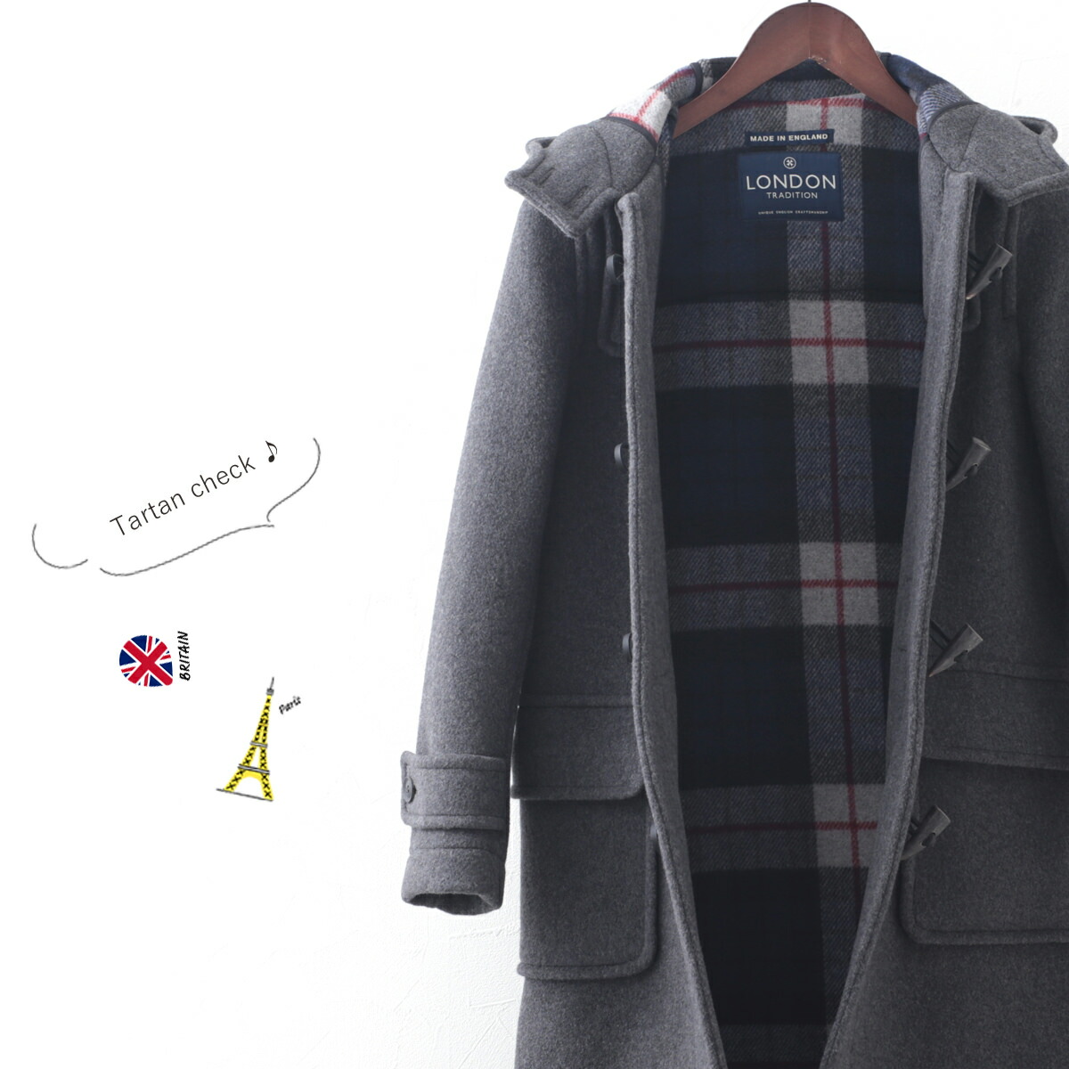 楽天市場】LONDON TRADITIONAW レディース ロングダッフルコート M-11