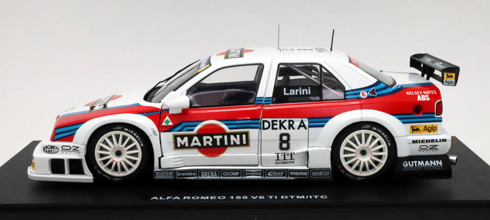 楽天市場】WERK83 1/18 アルファロメオ 155 V6 TI マルティニ