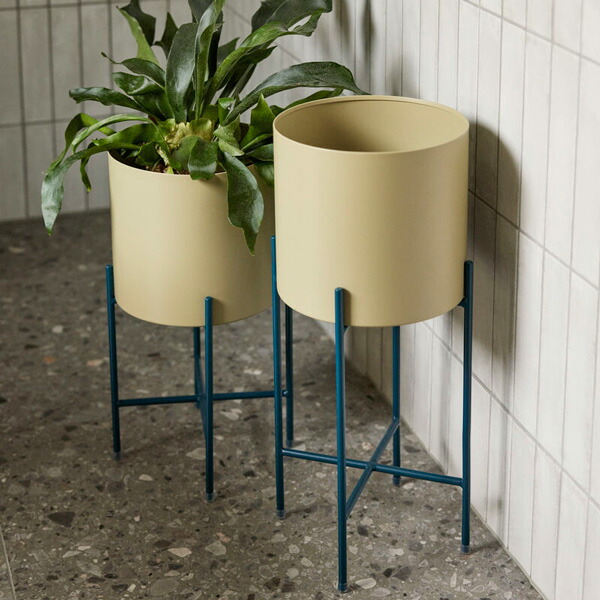 楽天市場】Hubsch(ヒュプシュ) エアリーポット Ф25 ホワイト/ブラック