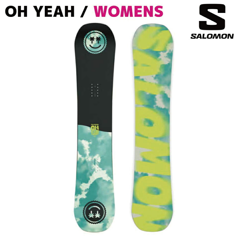 楽天市場】22-23 SALOMON OH YEAH スノーボード レディース 板