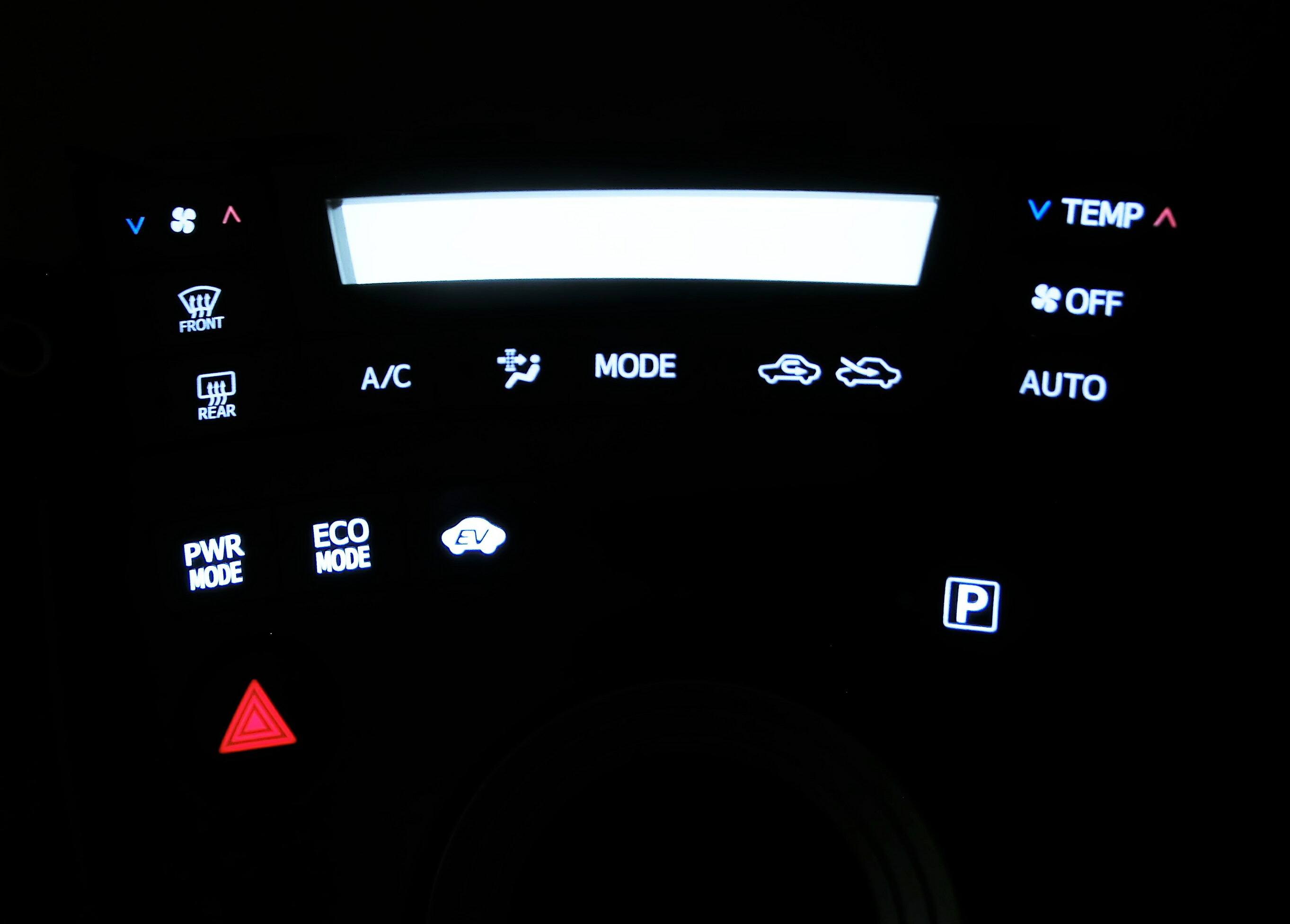 て*り様 ZVW30 プリウス前期エアコンパネルシフトパネル LED打ち替