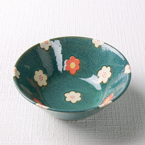 楽天市場】ボウル 14cm ノルディックフラワー 磁器 美濃焼 日本製 同色