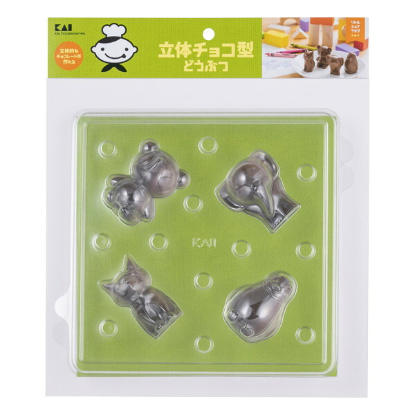 楽天市場】チョコ型 立体 どうぶつ 動物 プラスチック製 （ リトル