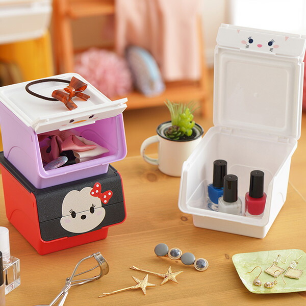 楽天市場】小物入れ 幅11×奥行13×高さ9cm ツムツム クワトロ ミニー