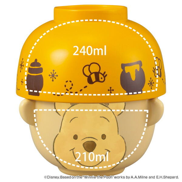 楽天市場】汁椀 茶碗 セット ミニ くまのプーさん クレヨンタッチ 磁器