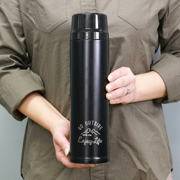 楽天市場】水筒 キャプテンスタッグ 直飲み コップ 2way モンテ ダブル