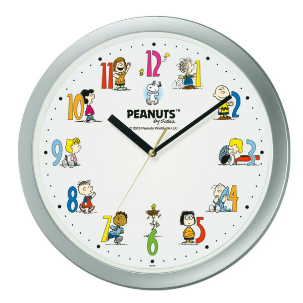 楽天市場】掛け時計 スヌーピー 4KG712MA19 （ 送料無料 壁掛け時計