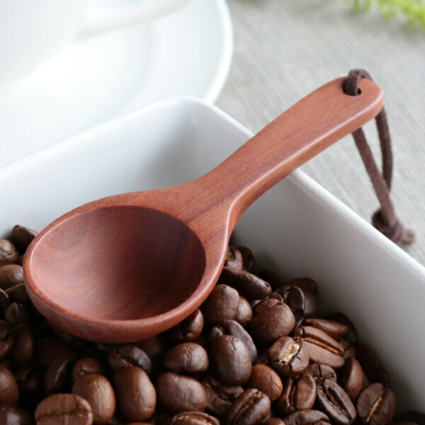 楽天市場】コーヒーメジャー 計量スプーン WOODN 11cm スプーン 天然木