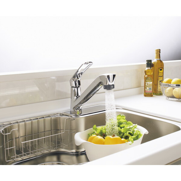 楽天市場】【ZZK87120EJCL-E】クリナップ 水洗金具 省エネシングル水栓