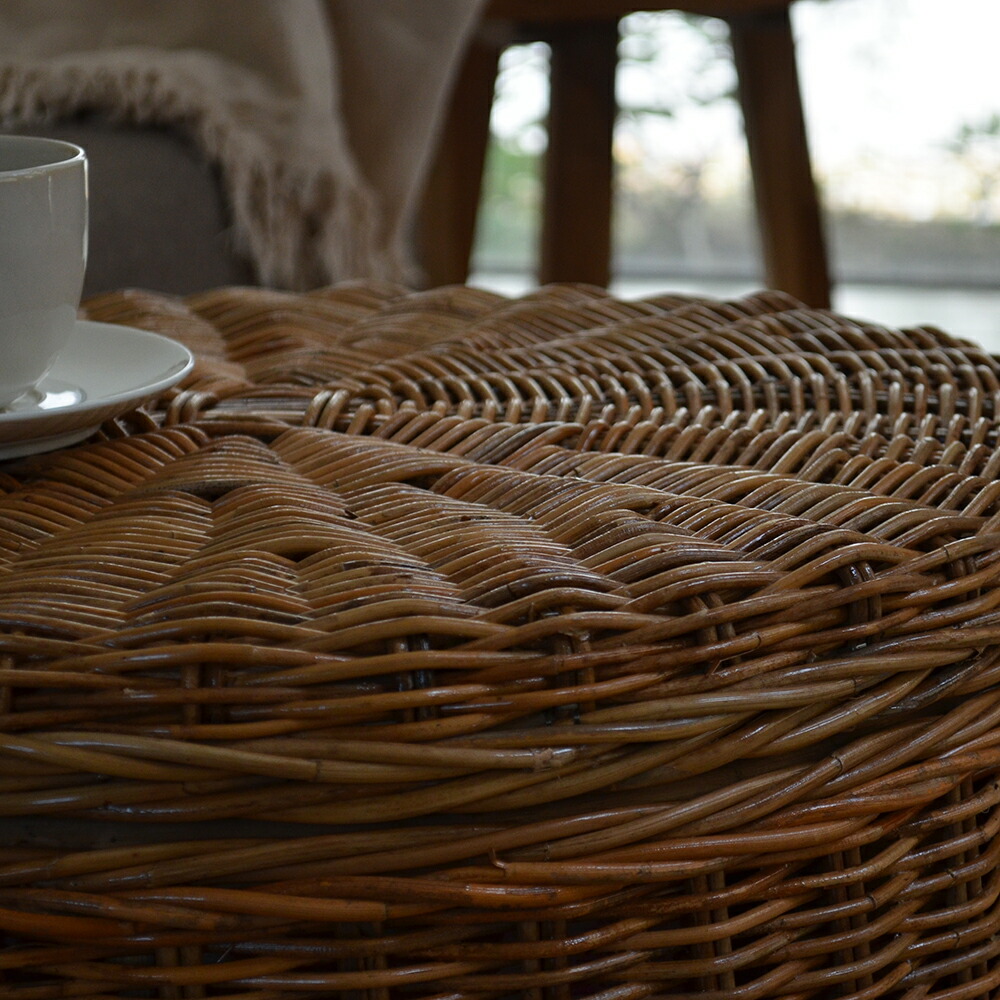 楽天市場】送料無料 ウォーターヒヤシンス/ラタン・サイドテーブル