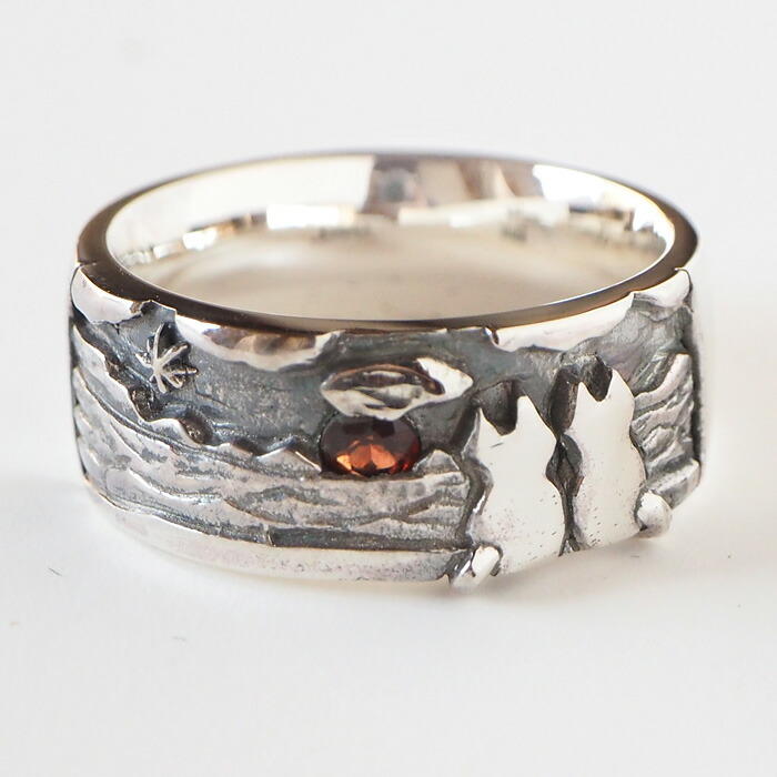 楽天市場】moge（モゲ） 手作りシルバーアクセサリー 日の入りの空