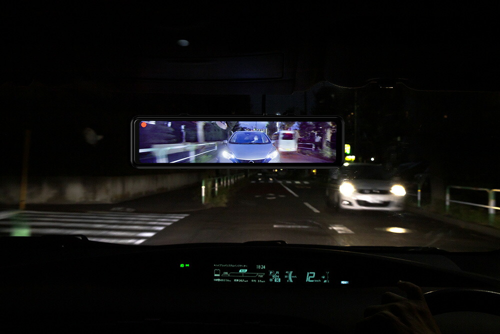 楽天市場】ベロフ NVS402 ナイトビジョン ドライブレコーダー デジタル