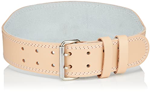 ゴールドジム EXレザーベルト レディース Sサイズ ナチュラルカラー