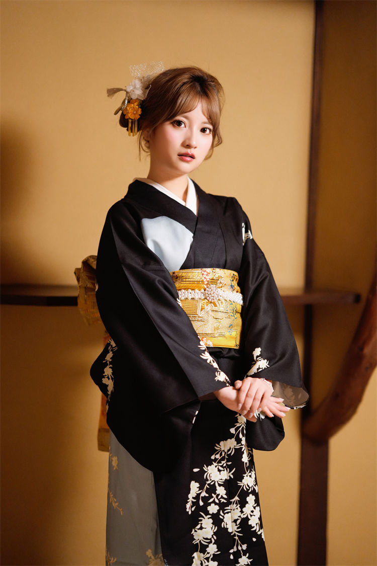 楽天市場】浴衣 高校生 浴衣 レディース 浴衣セット 黒 浴衣 中学生