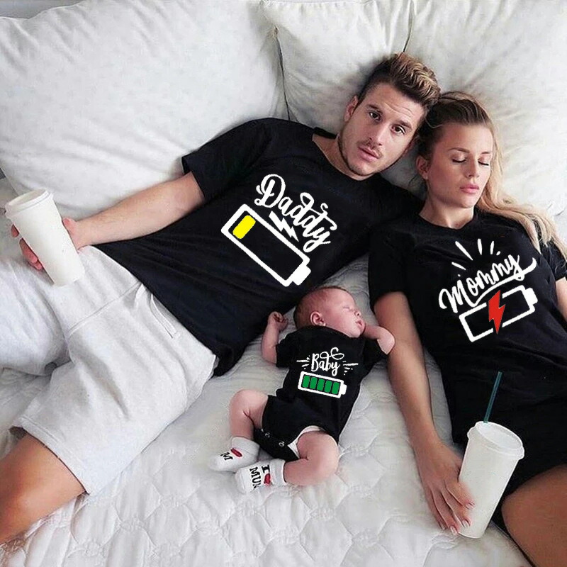 楽天市場】親子 ペアtシャツ 親子コーデ tシャツ 親子 ペアルック 電池