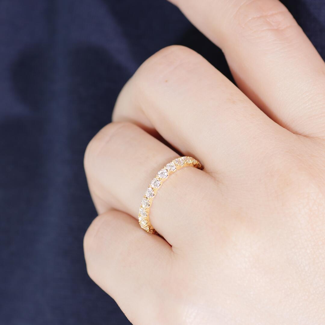 楽天市場】Pt900／K18YG 豪華【1.0ctUP】ダイヤモンド フルエタニティ