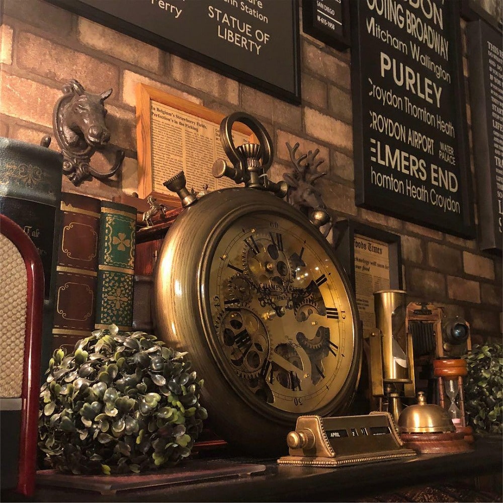 楽天市場】INDUSTRIAL CLASSIC!! 高級アンティークギアクロック