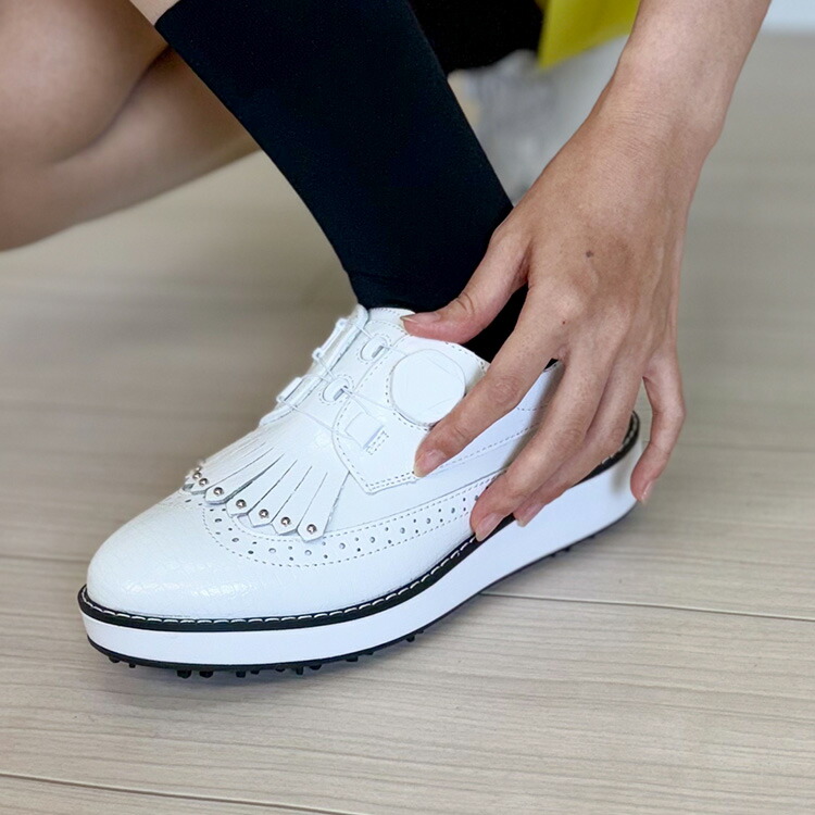 楽天市場】ゴルフシューズ レディース 韓国 トラディションズ スパイク