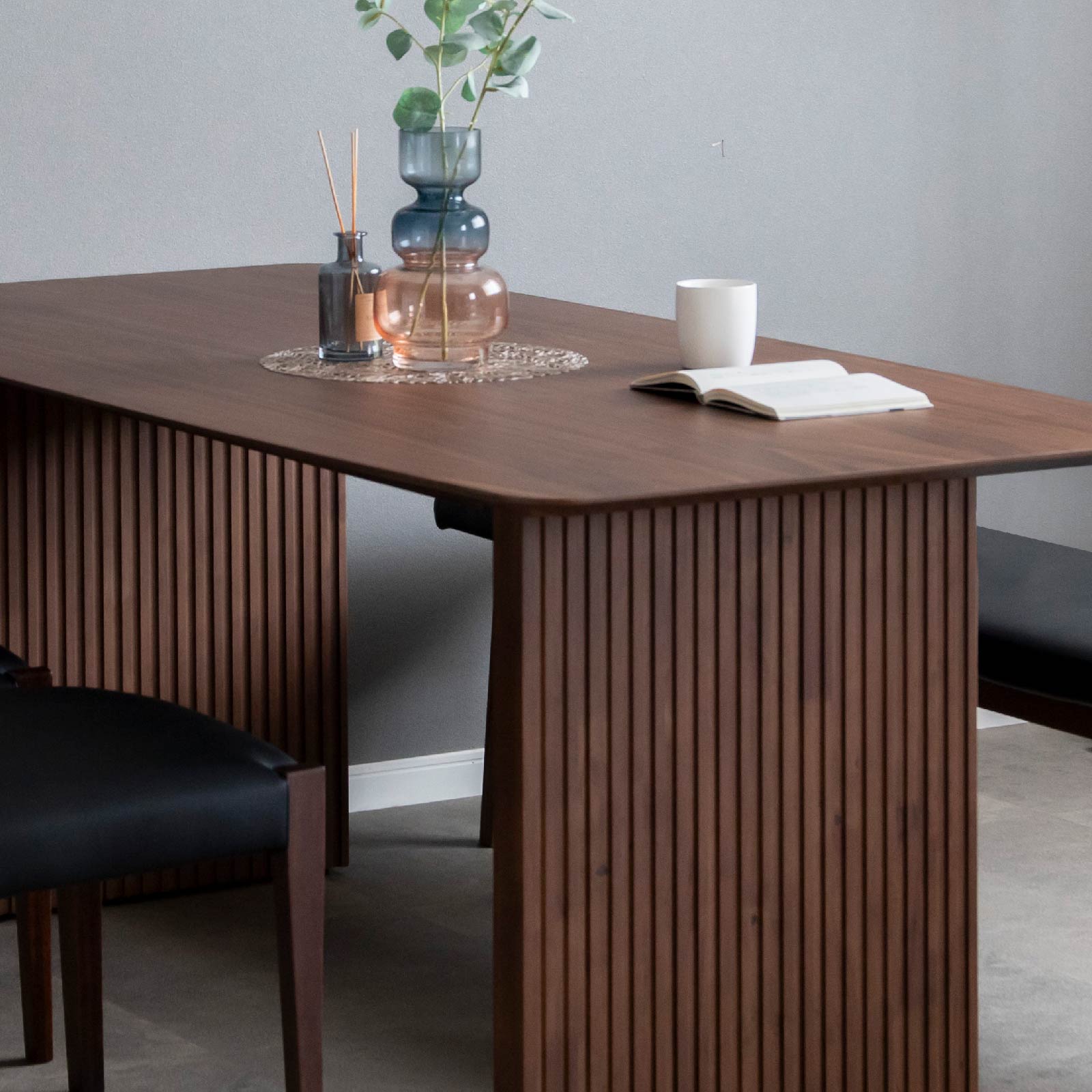 楽天市場】二本脚 ダイニングテーブル ナチュラル 幅180